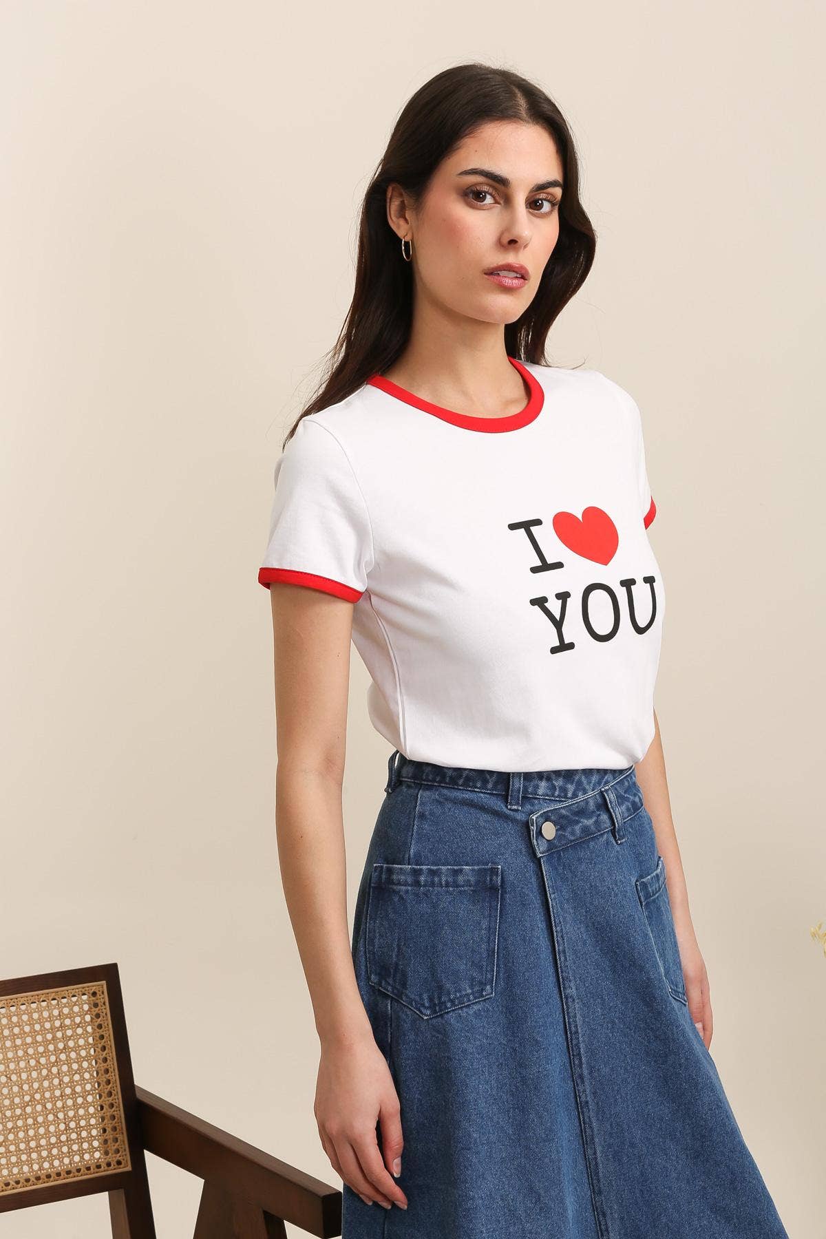 T-SHIRT "I ♥ YOU"