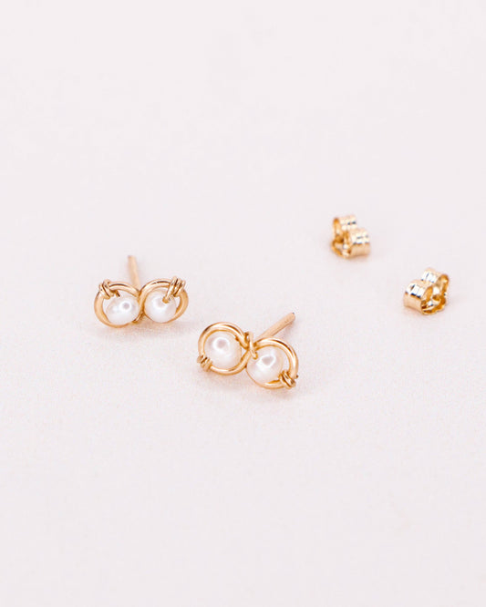 Eden - blanc: Or / Aventurine / Paire - DupontDupont