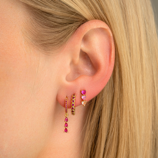 Juna créoles fuchsia - DupontDupont