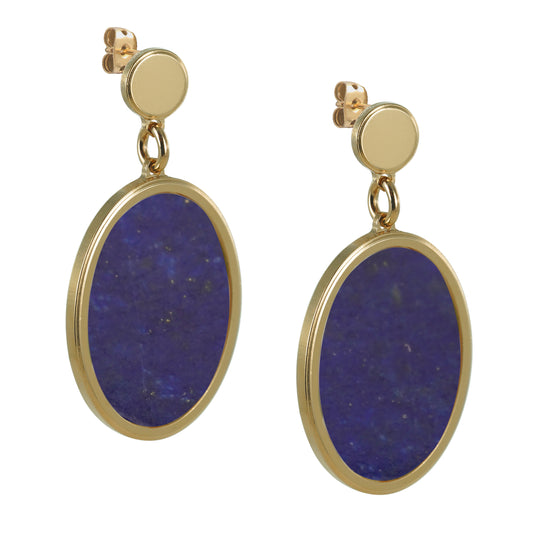 Boucles d'oreilles ovale Double Miroir - DupontDupont