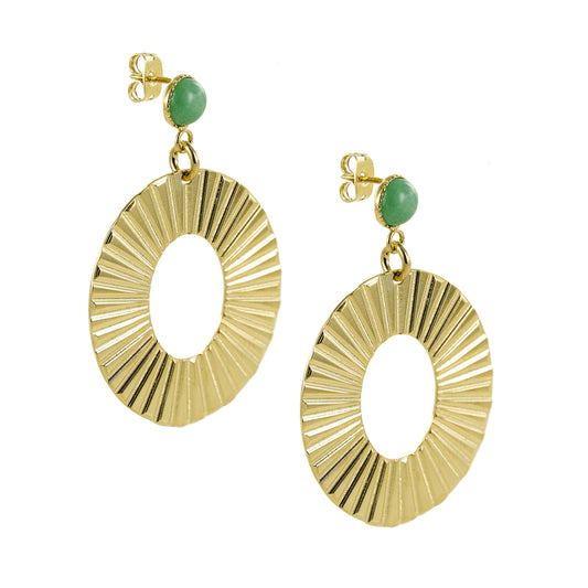 Boucles d'oreilles Icare XL ajourées - DupontDupont