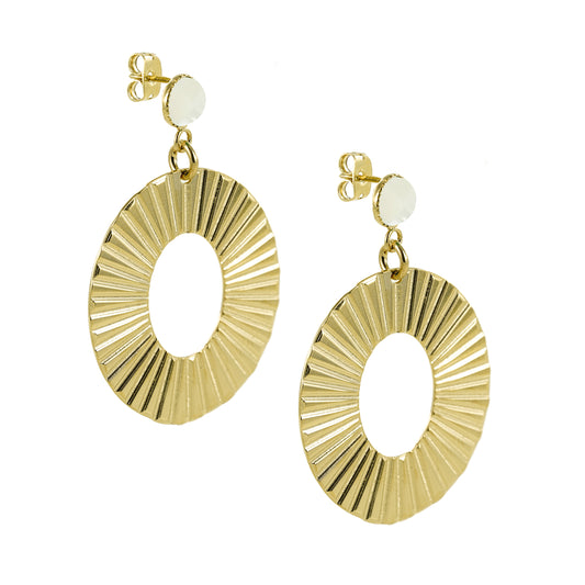 Boucles d'oreilles Icare XL ajourées - DupontDupont