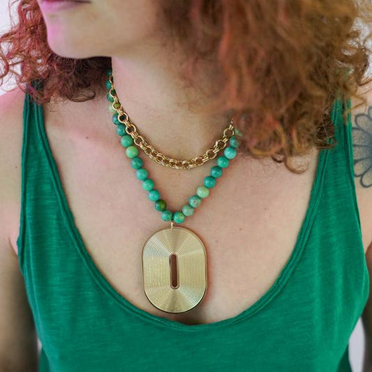 Sautoir Perles 7 chemins XL - DupontDupont