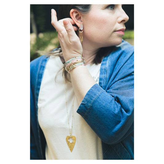 Sautoir coeur ajouré - DupontDupont