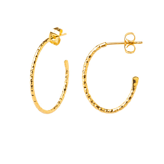 Créoles Ovale martelé - DupontDupont