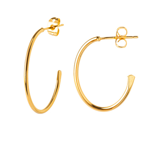 Créoles Ovale lisse - DupontDupont