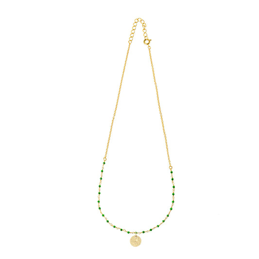 Collier perles Sabah medaille - DupontDupont