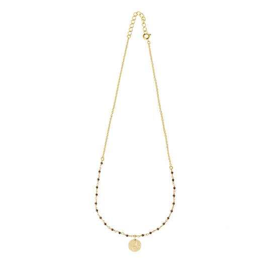 Collier perles Sabah medaille - DupontDupont