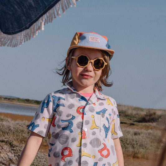 Lunettes soleil enfant moutarde - DupontDupont